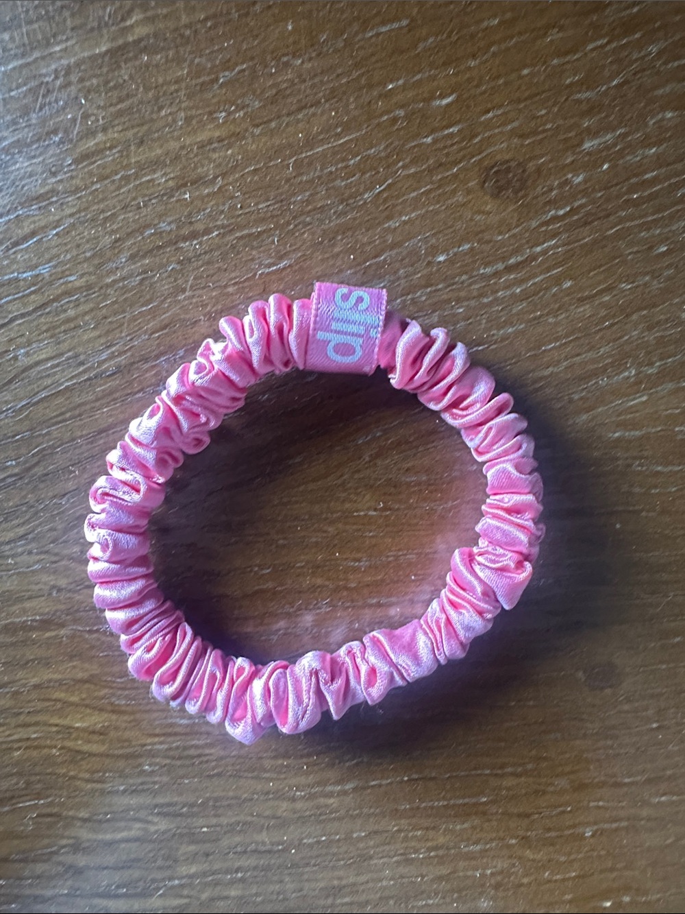 Slip Silk Hair Tie Pink